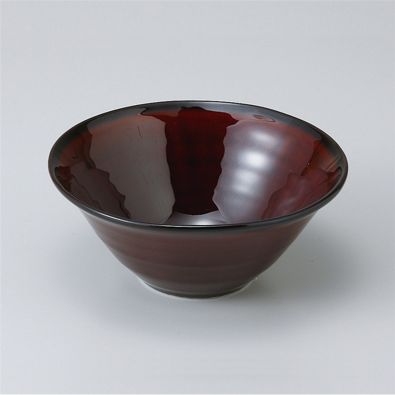 古林陶器 中鉢 うるし釉サラダ鉢 504940452 1個（ご注文単位1個）【直送品】