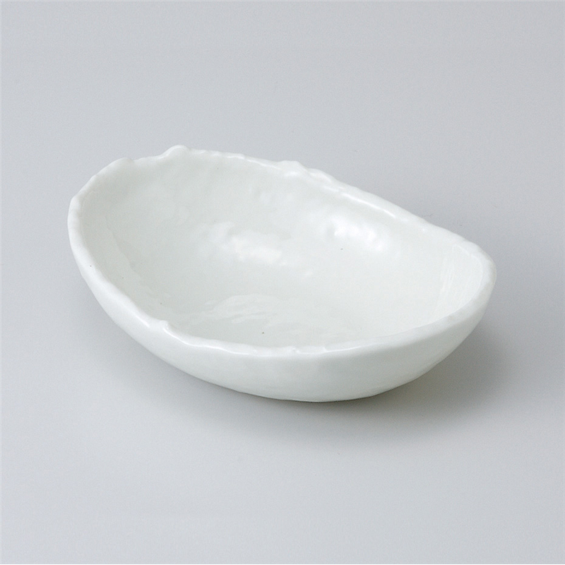 古林陶器 中鉢 アイボリー楕円4.0小鉢 505230235 1個（ご注文単位1個）【直送品】
