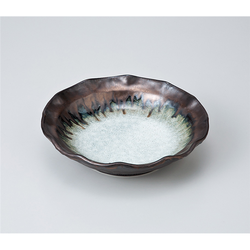 古林陶器 中鉢 窯変金彩5.0煮物鉢 703430235 1個（ご注文単位1個）【直送品】