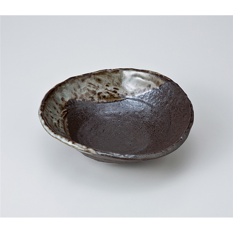 古林陶器 中鉢 柳ヶ瀬 扇中鉢 703610151 1個（ご注文単位1個）【直送品】