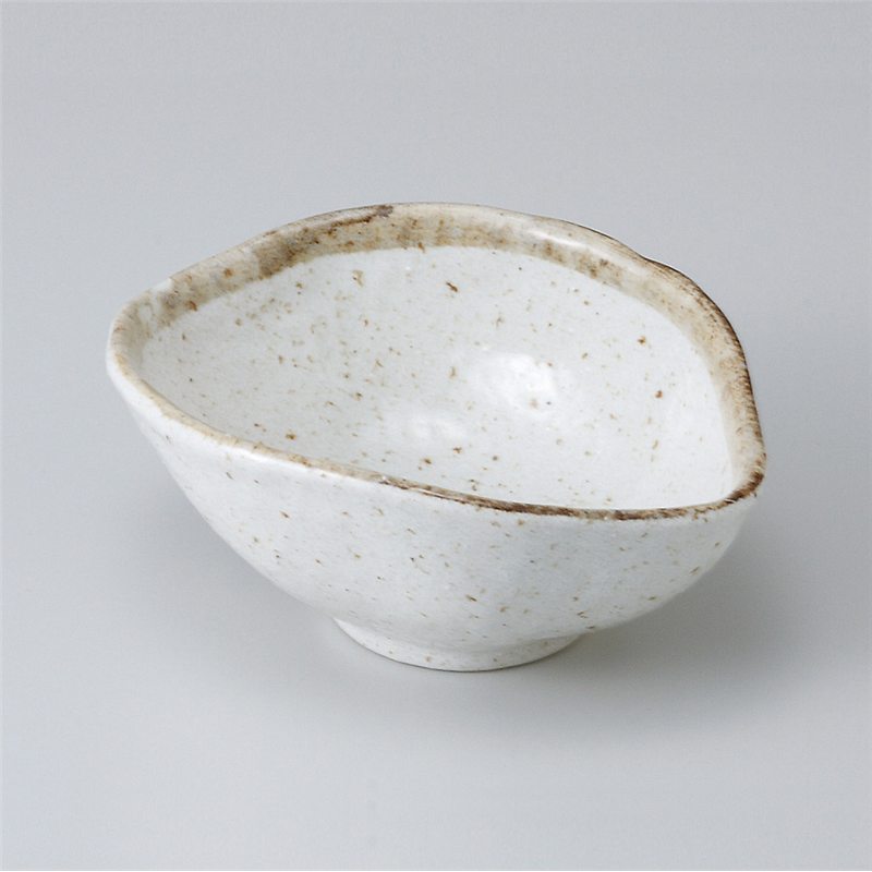 古林陶器 中鉢 白唐津変型小鉢 505210335 1個（ご注文単位1個）【直送品】