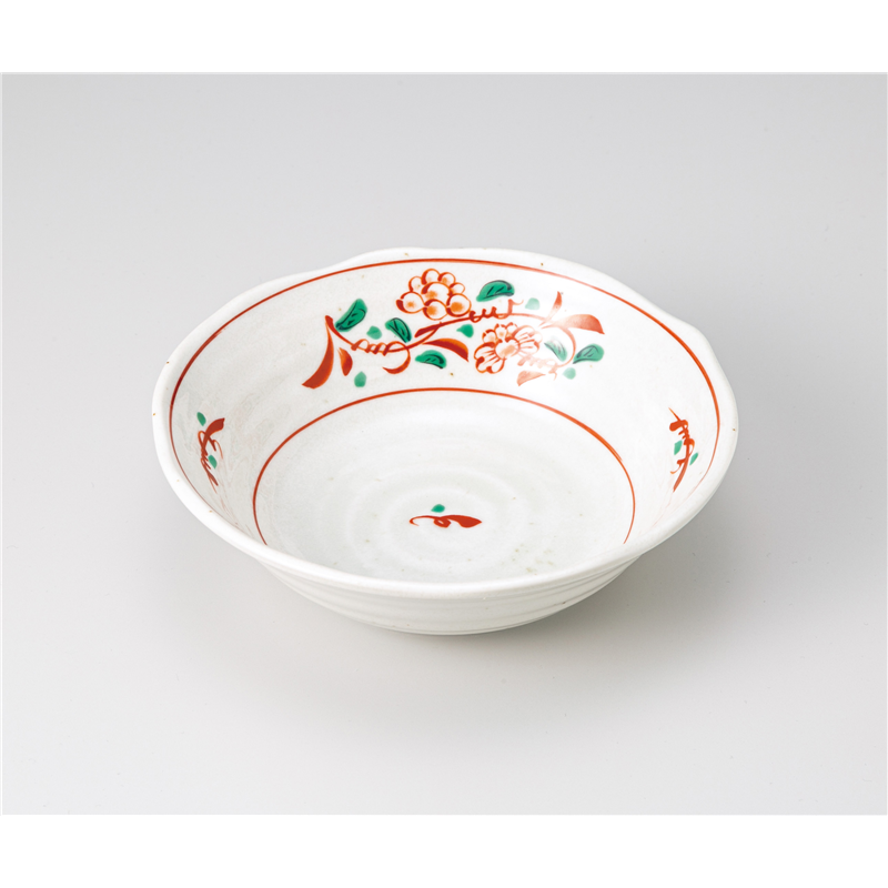 古林陶器 中鉢 粉引花万歴5.5鉢 1203820447 1個（ご注文単位1個）【直送品】