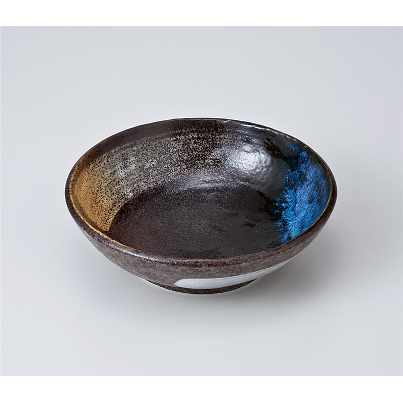 古林陶器 中鉢 刷毛巻手ひねり5.0鉢 722150124 1個（ご注文単位1個）【直送品】