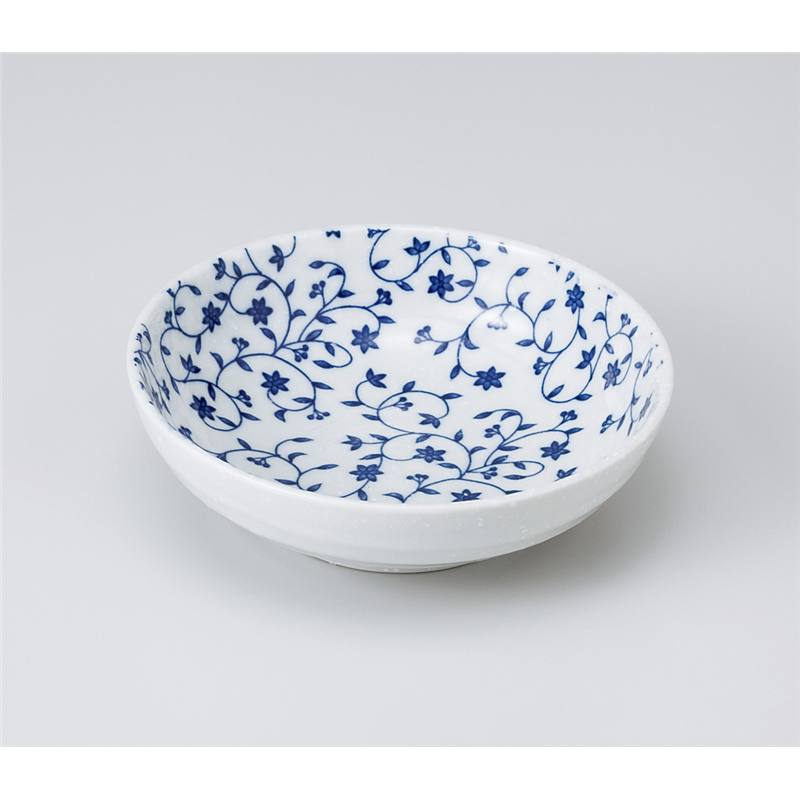 古林陶器 中鉢 花唐草4.5ボール 904440351 1個（ご注文単位1個）【直送品】