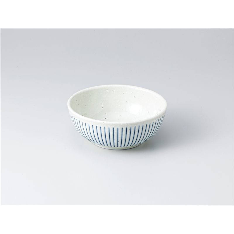 古林陶器 中鉢 粉引紺十草 4.0ボール 1303910401 1個（ご注文単位1個）【直送品】