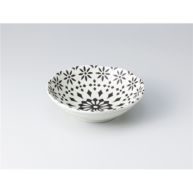 古林陶器 中鉢 ザフラ 粉引白マット 5.0浅丼 1303920301 1個（ご注文単位1個）【直送品】