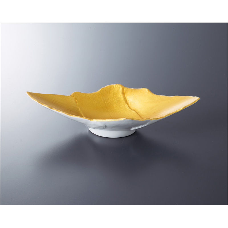 古林陶器 小鉢特選 金彩ちぎり菱型皿 1004940130 1個（ご注文単位1個）【直送品】