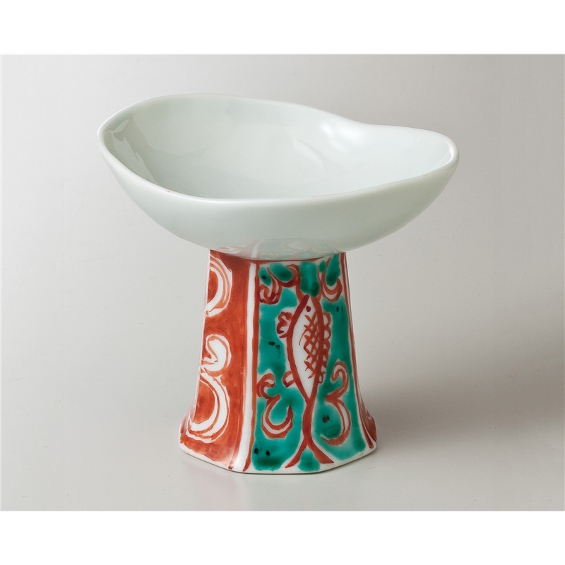 古林陶器 小鉢 赤絵高浜小付 604810205 1個（ご注文単位1個）【直送品】