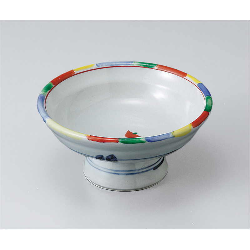 古林陶器 小鉢 風船高台皿 505630451 1個（ご注文単位1個）【直送品】