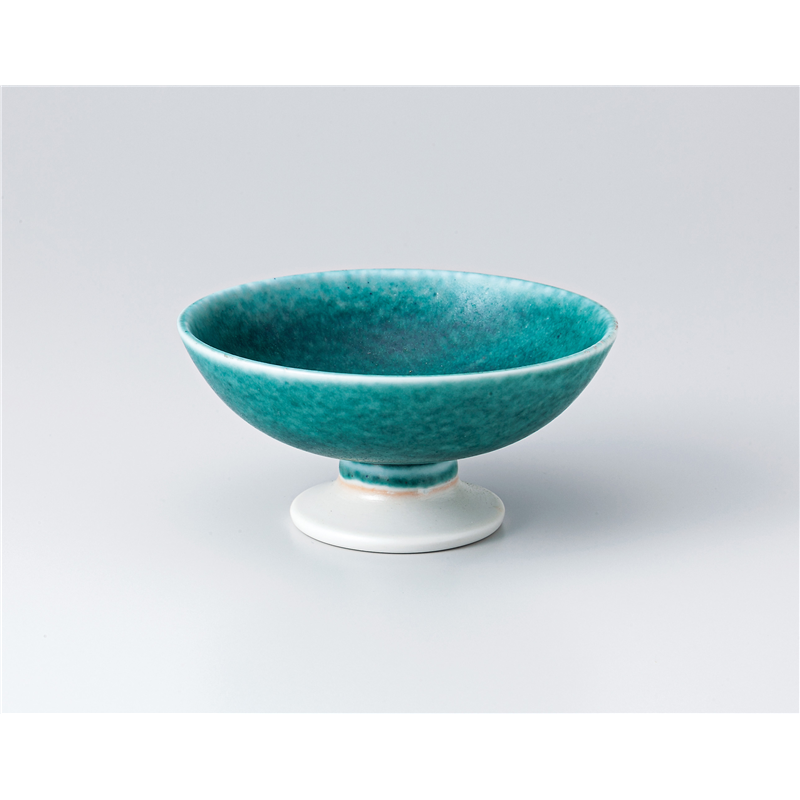 古林陶器 小鉢 新トルコマット高台鉢 1304230125 1個（ご注文単位1個）【直送品】