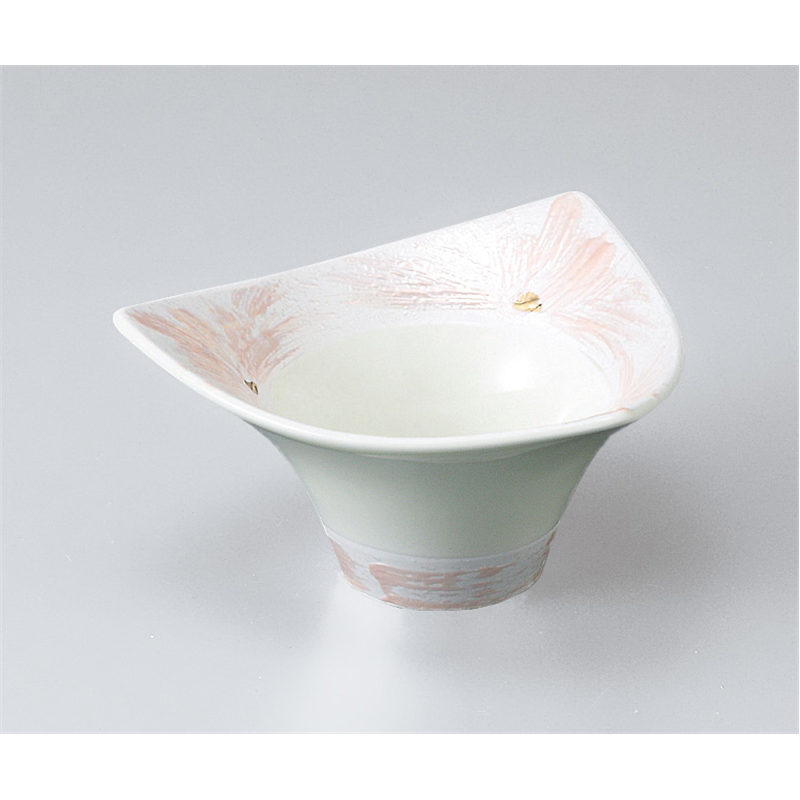 古林陶器 小鉢 ピンクラスター三方高台小鉢 505750305 1個（ご注文単位1個）【直送品】