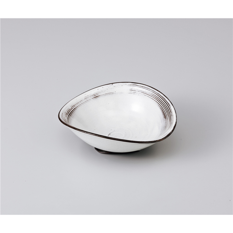 古林陶器 小鉢 粉引たわみ鉢 1005130105 1個（ご注文単位1個）【直送品】