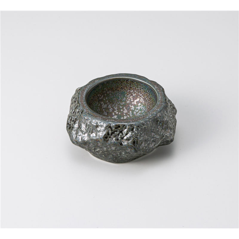 古林陶器 小鉢 岩石(黒)小鉢 1204620551 1個（ご注文単位1個）【直送品】