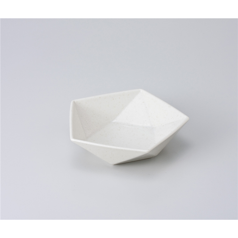 古林陶器 小鉢 白萩ダイヤ型小鉢 606330347 1個（ご注文単位1個）【直送品】
