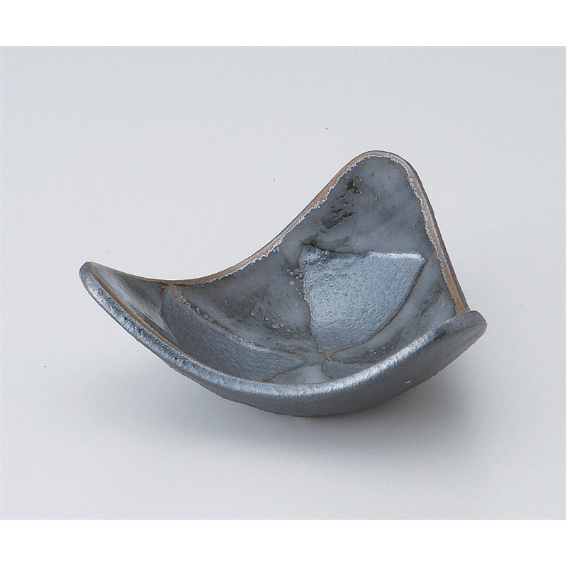 古林陶器 小鉢 黒志野三角小鉢(大) 507540874 1個（ご注文単位1個）【直送品】