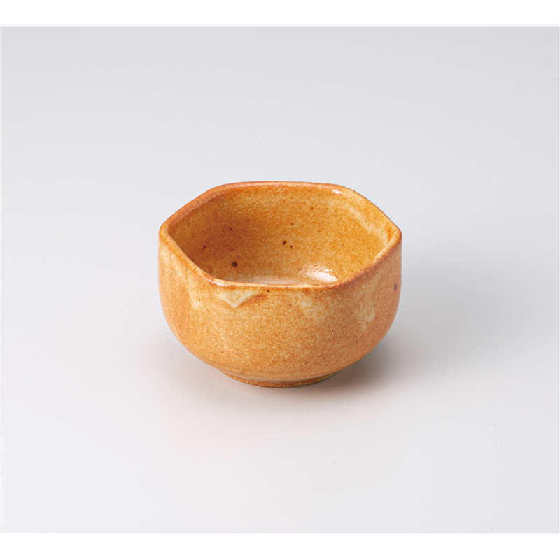 古林陶器 小鉢 赤志野 六角 3.5鉢 1204860440 1個（ご注文単位1個）【直送品】