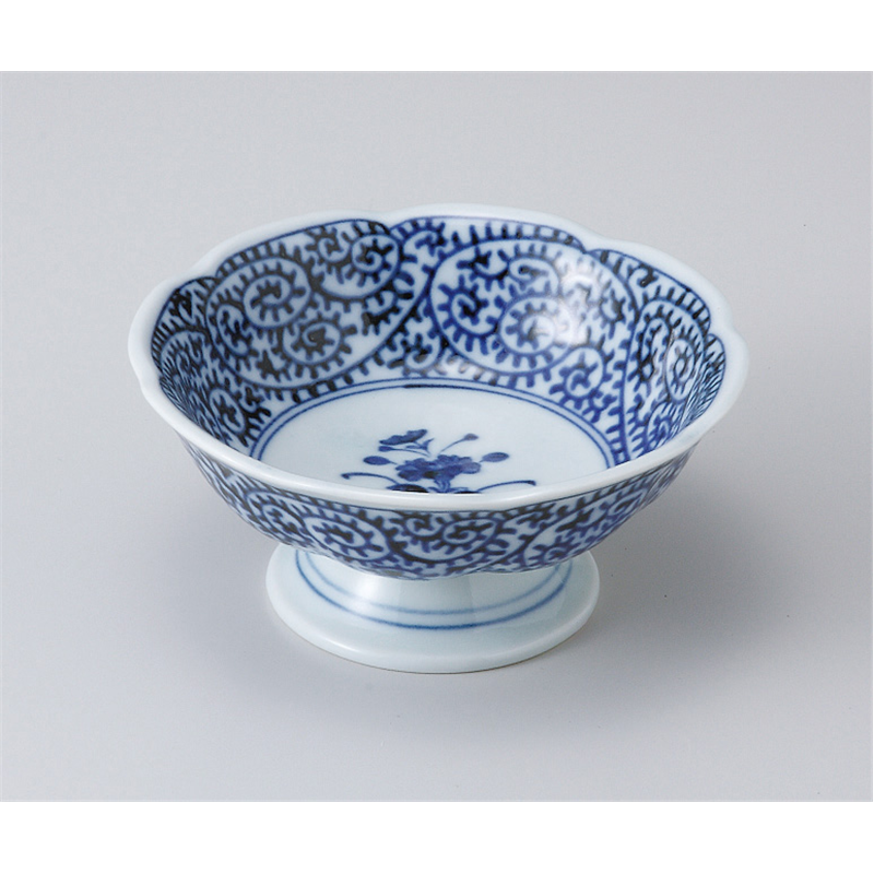 古林陶器 小鉢 四季高台デザート 507050340 1個（ご注文単位1個）【直送品】