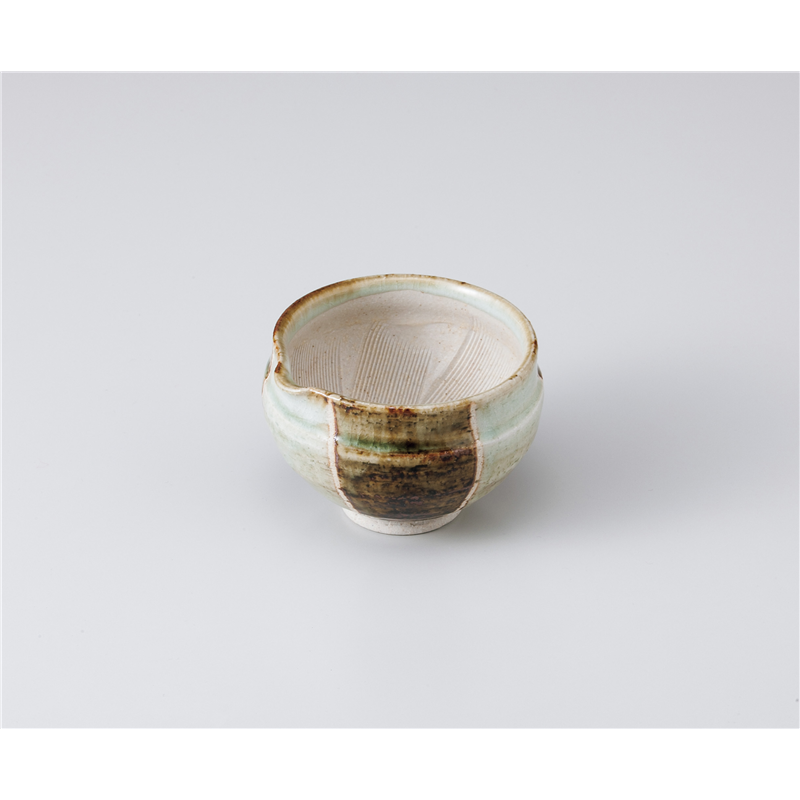 古林陶器 小鉢 錆十草片口スリ鉢小鉢 1005250105 1個（ご注文単位1個）【直送品】