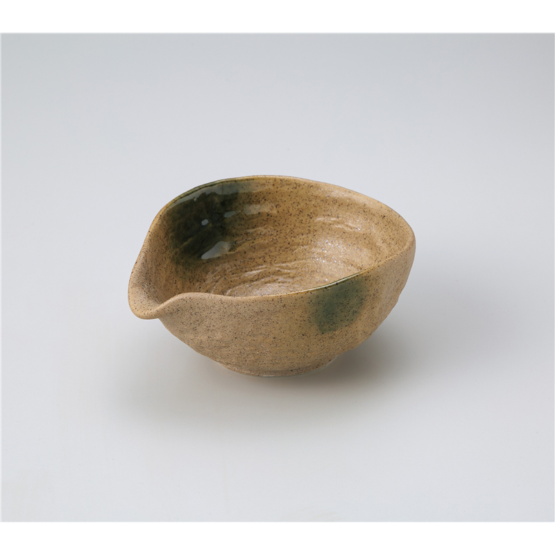 古林陶器 小鉢 伊賀織部片口小鉢 905210126 1個（ご注文単位1個）【直送品】