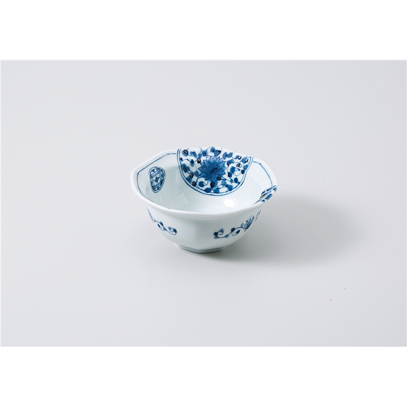 古林陶器 小鉢 花井万里八角小鉢 1104860441 1個（ご注文単位1個）【直送品】
