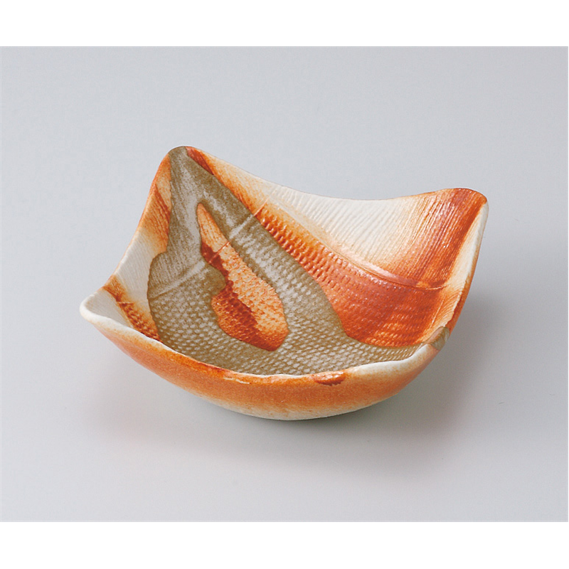 古林陶器 小鉢 ひだすき角小鉢 506550335 1個（ご注文単位1個）【直送品】