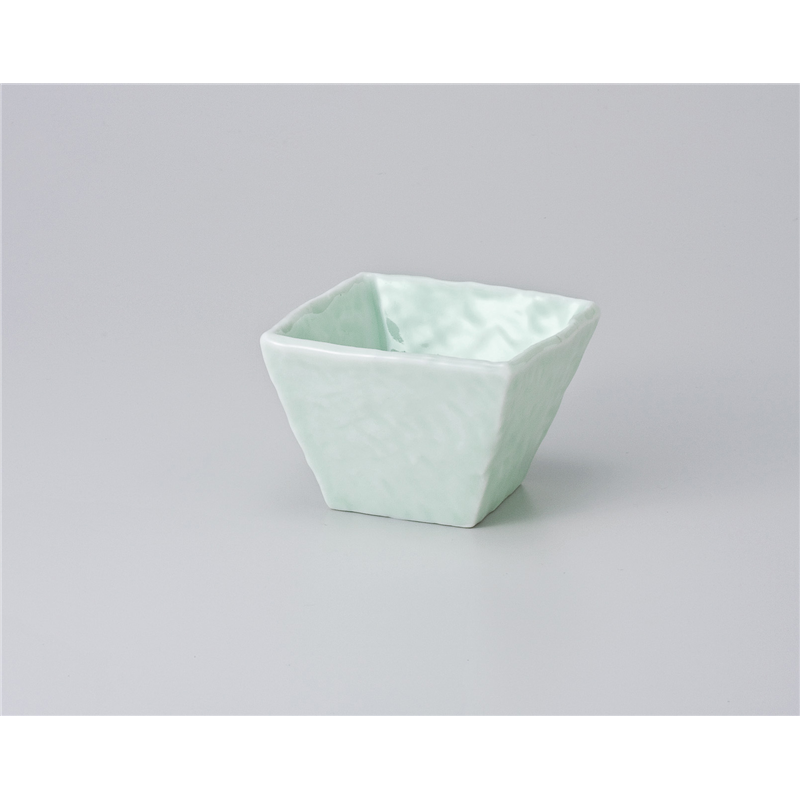 古林陶器 小鉢 もえぎ角深小鉢 605930347 1個（ご注文単位1個）【直送品】