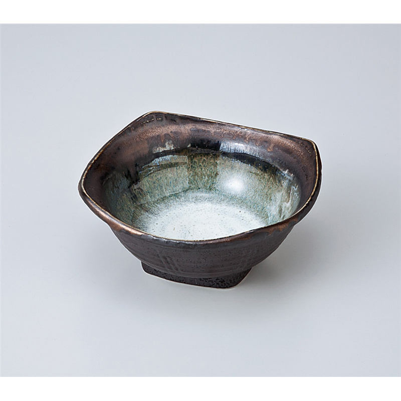 古林陶器 小鉢 窯変金彩3.6角小鉢 705210435 1個（ご注文単位1個）【直送品】