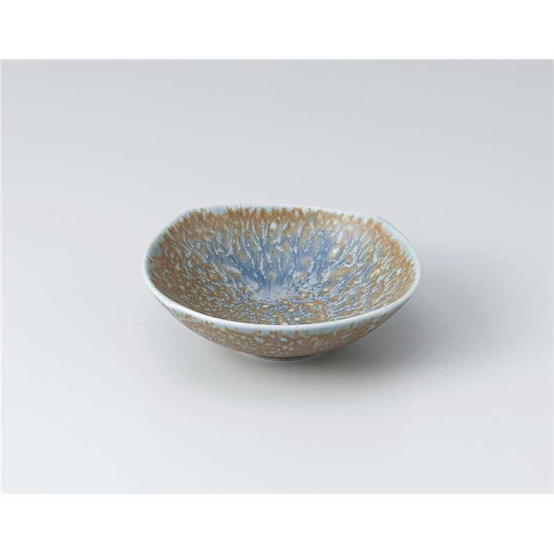 古林陶器 小鉢 窯変グレー10.5cm四方小鉢 1304760425 1個（ご注文単位1個）【直送品】