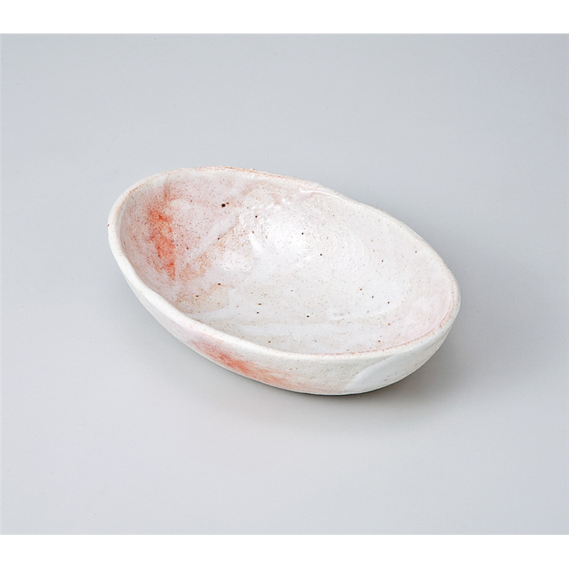 古林陶器 小鉢 桜志野楕円小鉢 704940461 1個（ご注文単位1個）【直送品】