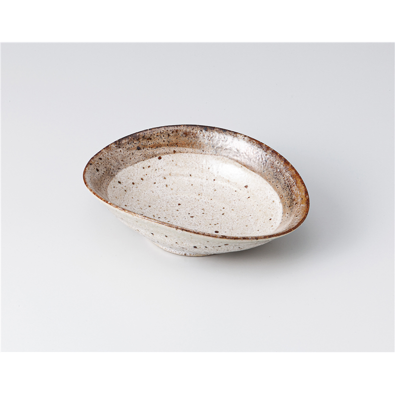 古林陶器 小鉢 渕茶うのふ たわみ小鉢 1304960401 1個（ご注文単位1個）【直送品】