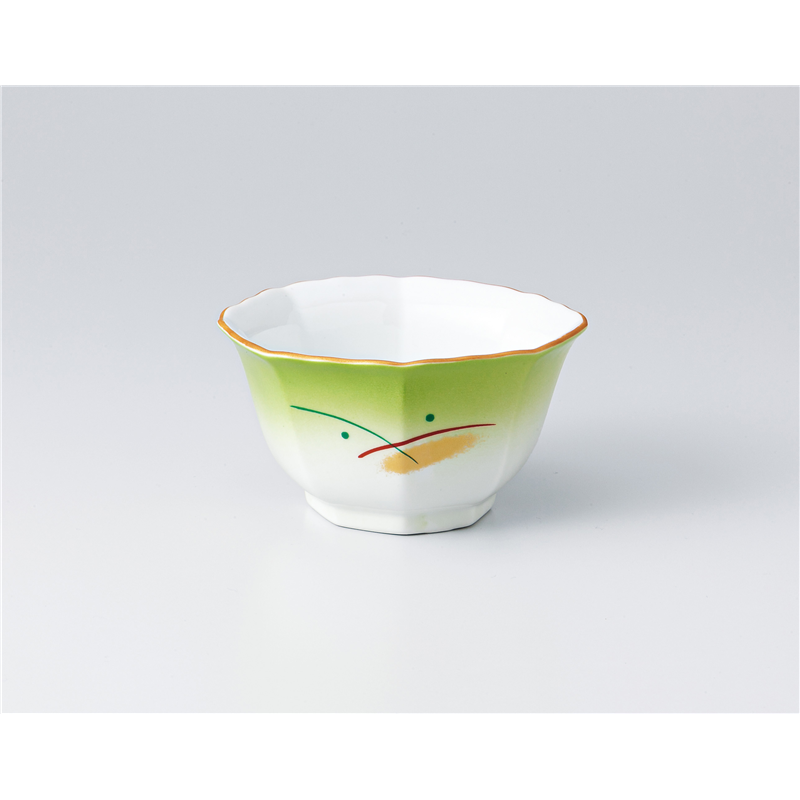 古林陶器 小鉢 ヒワ吹むさしの八角小鉢(小) 1305010774 1個（ご注文単位1個）【直送品】