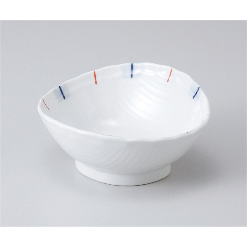 古林陶器 小鉢 二色十草楕円小鉢 506240271 1個（ご注文単位1個）【直送品】