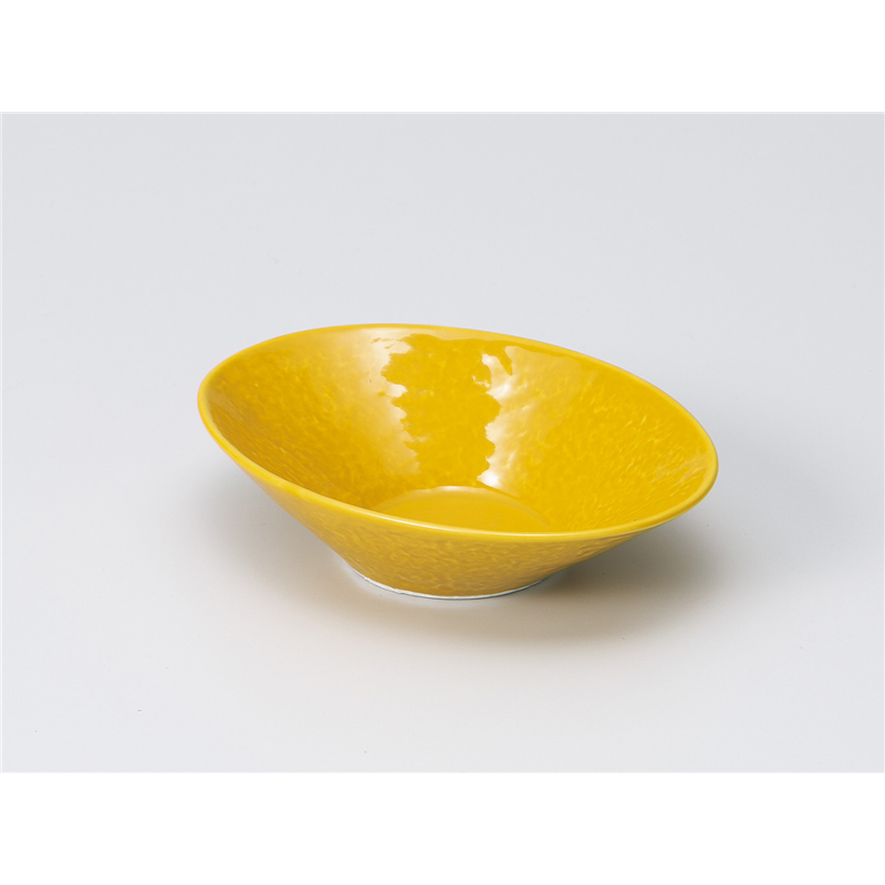 古林陶器 小鉢 黄石目3.7楕円鉢 1105360970 1個（ご注文単位1個）【直送品】