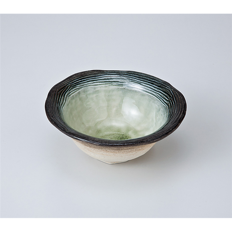古林陶器 小鉢 均窯グリーンストライプ3.6小鉢 705350401 1個（ご注文単位1個）【直送品】