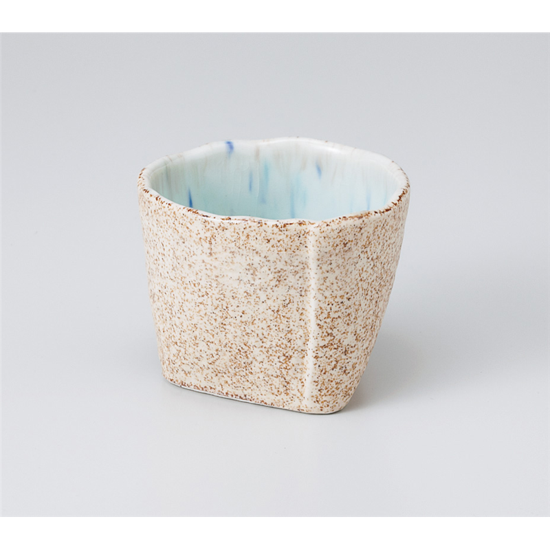 古林陶器 小鉢 岩清水石目三角鉢 906920235 1個（ご注文単位1個）【直送品】