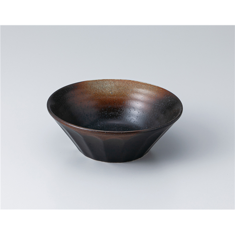 古林陶器 小鉢 菊柄小鉢 黒 1305360276 1個（ご注文単位1個）【直送品】