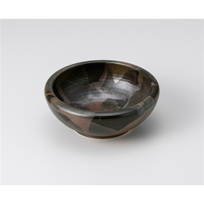 古林陶器 小鉢 いぶし 13cm鉢 1205730463 1個（ご注文単位1個）【直送品】