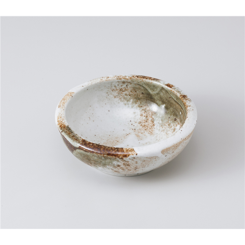 古林陶器 小鉢 雪志野 括り手4.0鉢 1006340454 1個（ご注文単位1個）【直送品】
