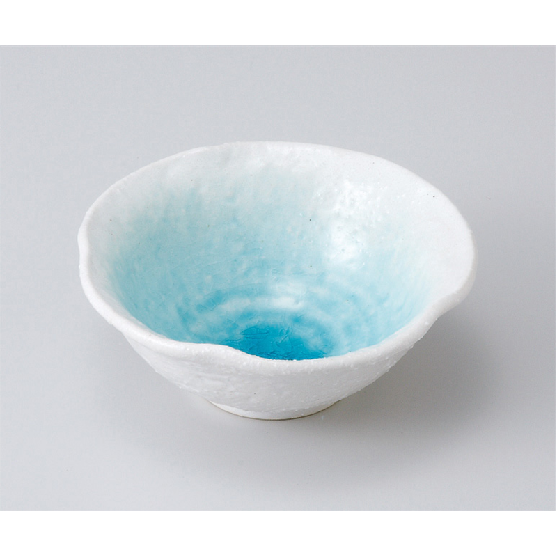 古林陶器 小鉢 白流水花型小鉢 506940577 1個（ご注文単位1個）【直送品】