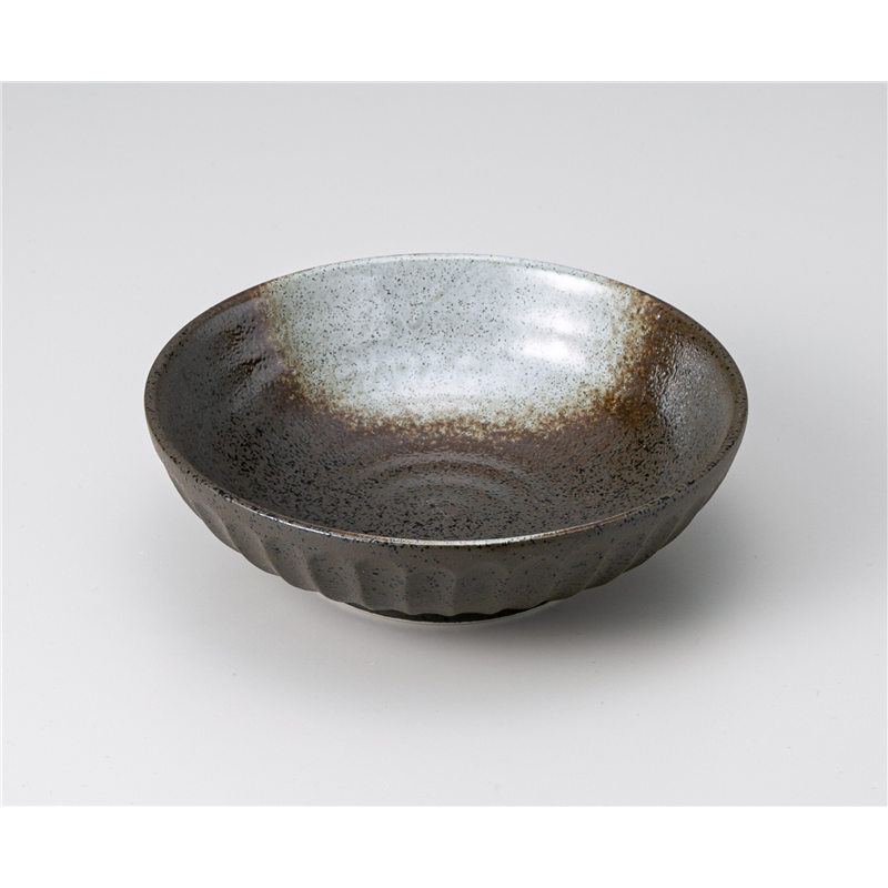 古林陶器 小鉢 潮騒 削ぎ15cmボール 1205830515 1個（ご注文単位1個）【直送品】