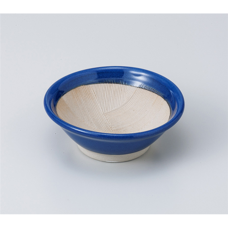 古林陶器 小鉢 ルリナマコ4.0スリ小鉢 805410147 1個（ご注文単位1個）【直送品】