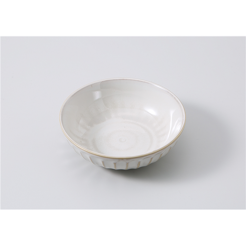 古林陶器 小鉢 窯変粉引き削ぎ13cm鉢 1105940226 1個（ご注文単位1個）【直送品】