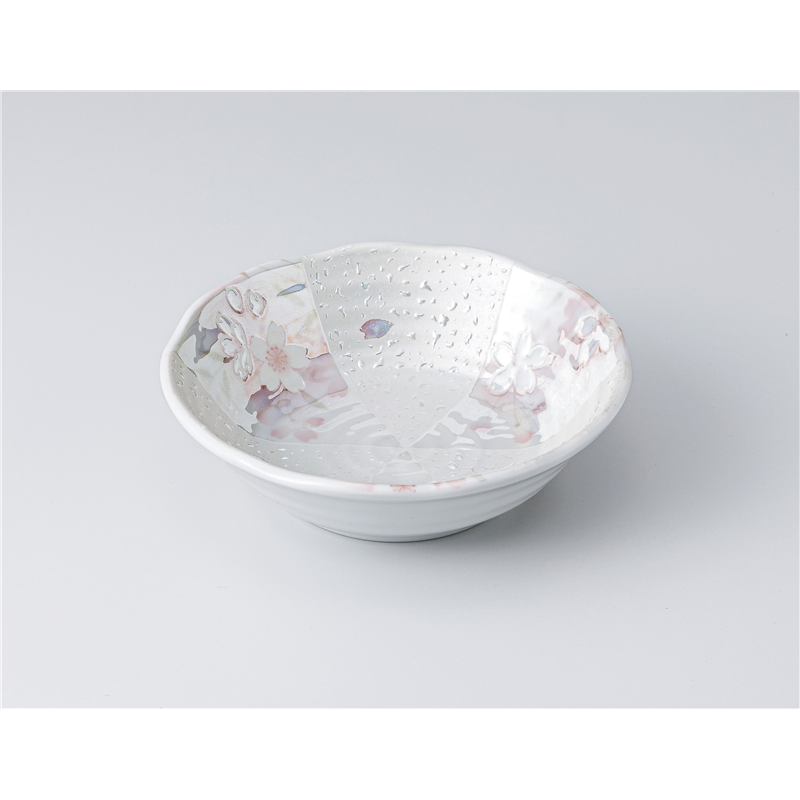 古林陶器 小鉢 オーロラ間取桜4.5小鉢 1305640151 1個（ご注文単位1個）【直送品】