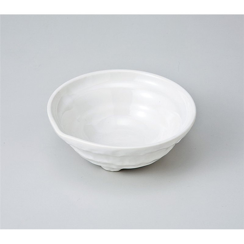 古林陶器 小鉢 片口3ツ足小鉢白 705950357 1個（ご注文単位1個）【直送品】