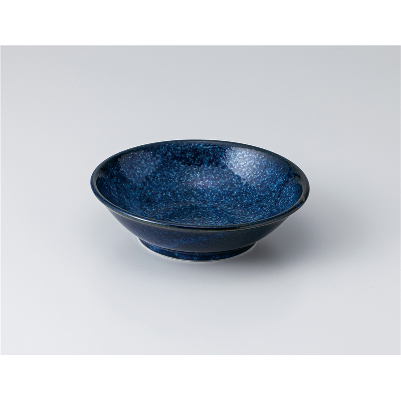 古林陶器 小鉢 窯変紺4.0浅鉢 1305660524 1個（ご注文単位1個）【直送品】