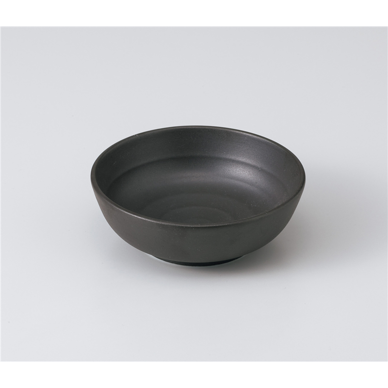 古林陶器 小鉢 黒マット五輪丸小鉢 1006740147 1個（ご注文単位1個）【直送品】