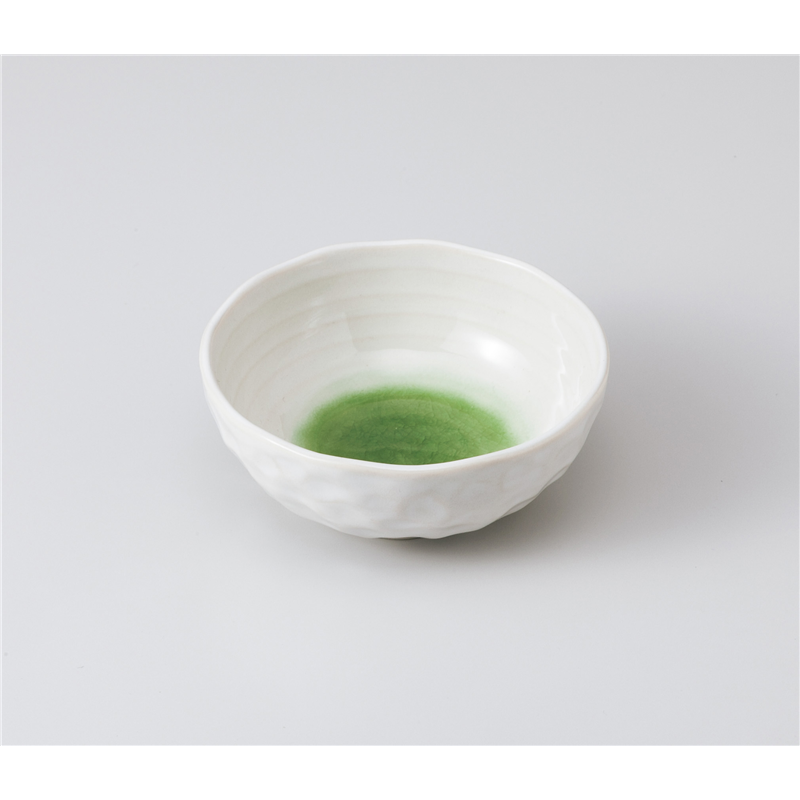 古林陶器 小鉢 うのふグリーン亀甲ボール 1006750106 1個（ご注文単位1個）【直送品】