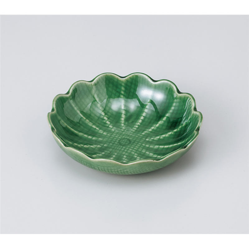 古林陶器 小鉢 オリベ菊型小鉢 906550573 1個（ご注文単位1個）【直送品】
