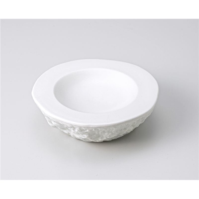 古林陶器 小鉢 岩石(白)デザートボール 1206220351 1個（ご注文単位1個）【直送品】