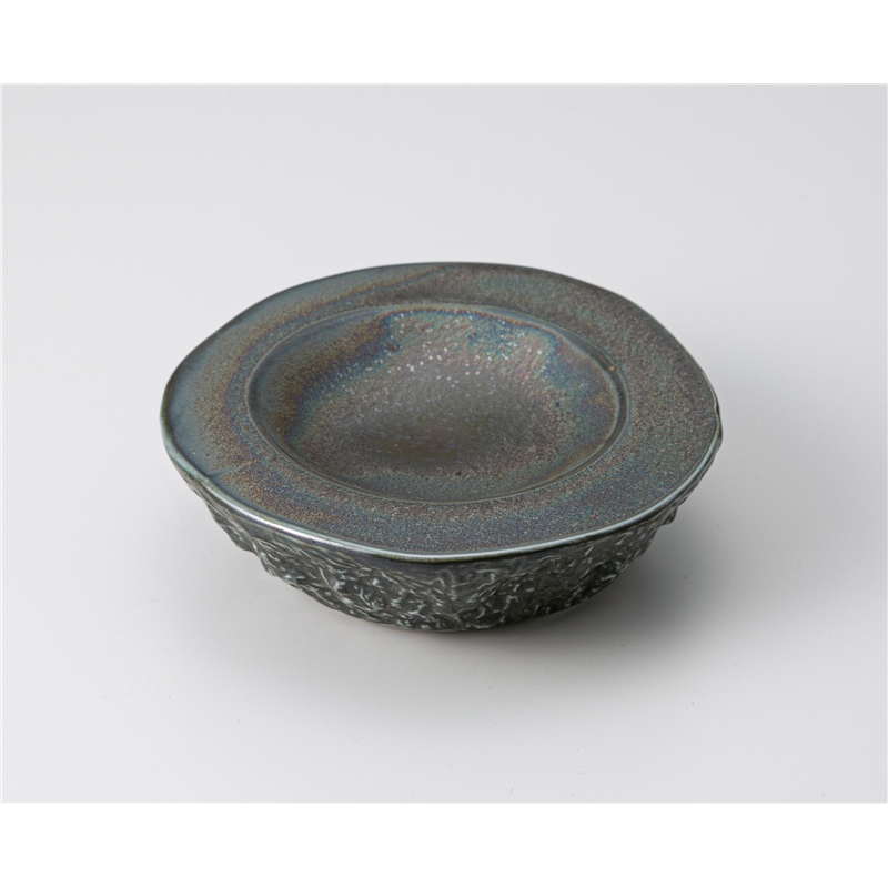 古林陶器 小鉢 岩石(黒)デザートボール 1206220451 1個（ご注文単位1個）【直送品】